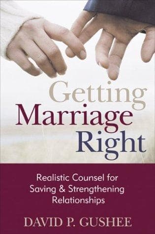 Tapa de Getting Marriage Right