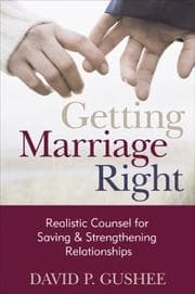 Tapa de Getting Marriage Right