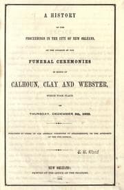 Tapa de A history of the proceedings in the city of New Orleans