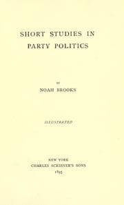 Tapa de Short studies in party politics