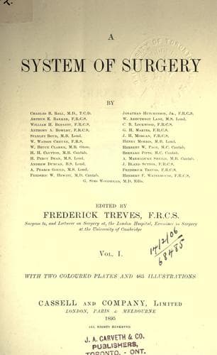 Tapa de A system of surgery