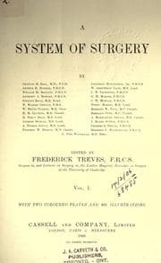 Tapa de A system of surgery