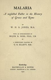 Tapa de Malaria, a neglected factor in the history of Greece and Rome