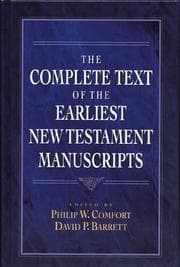 Tapa de The Complete Text of the Earliest New Testament Manuscripts (English and Ancient Greek Edition)