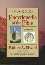 Tapa de Baker Encyclopedia of the Bible