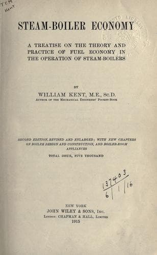 Tapa de Steam-boiler economy