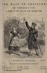 Tapa de The maid of Croissey, or, Theresa's vow