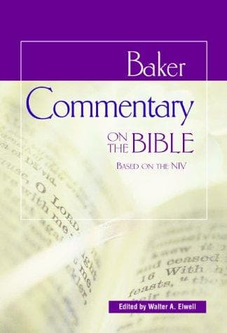 Tapa de Baker commentary on the Bible
