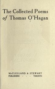 Tapa de The collected poems of Thomas O'Hagan