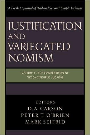 Tapa de Justification and Variegated Nomism, vol. 1