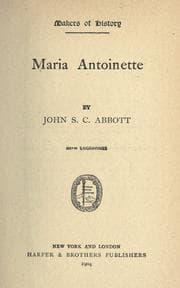 Tapa de Maria Antoinette