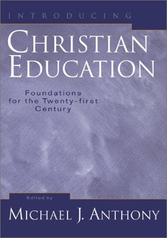 Tapa de Introducing Christian Education
