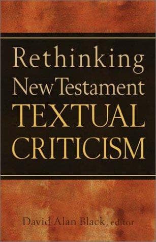 Tapa de Rethinking New Testament Textual Criticism