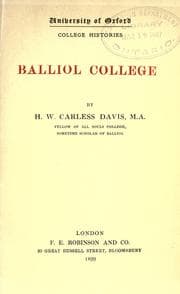 Tapa de Balliol College
