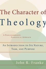 Tapa de The Character of Theology