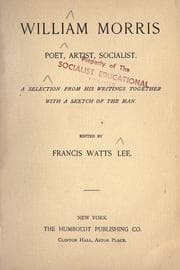 Tapa de William Morris, poet, artist, socialist