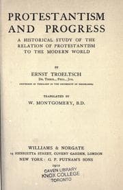Tapa de Protestantism and progress