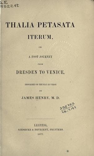 Tapa de Thalia petasata iterum