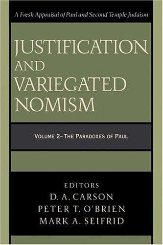 Tapa de Justification and Variegated Nomism, vol. 2