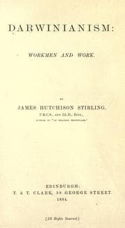 Tapa de Darwinianism: workmen and work