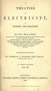 Tapa de A treatise on electricity
