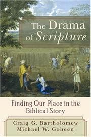 Tapa de The drama of Scripture