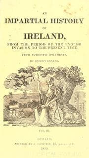 Tapa de An impartial history of Ireland from the period of the English invasion to the year 1810