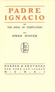 Tapa de Padre Ignacio, or, The song of temptation
