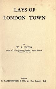 Tapa de Lays of London Town