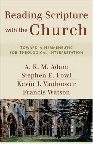Tapa de Reading Scripture with the Church