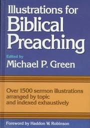 Tapa de Illustrations for biblical preaching