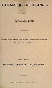 Tapa de The masque of Illinois