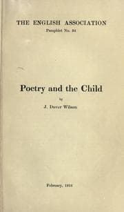 Tapa de Poetry and the child
