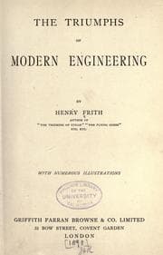 Tapa de The triumphs of modern engineering