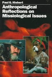 Tapa de Anthropological reflections on missiological issues