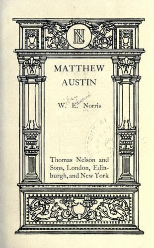 Tapa de Matthew Austin.