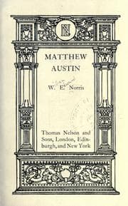 Tapa de Matthew Austin