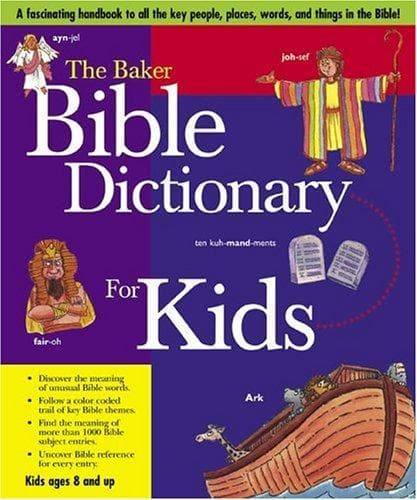 Tapa de The Baker Bible Dictionary For Kids