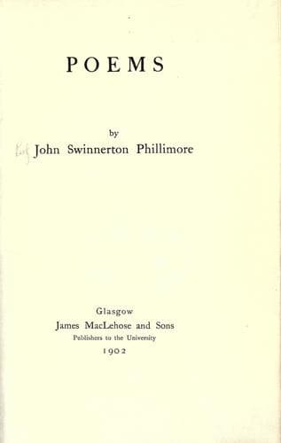Tapa de Poems