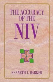 Tapa de The accuracy of the NIV