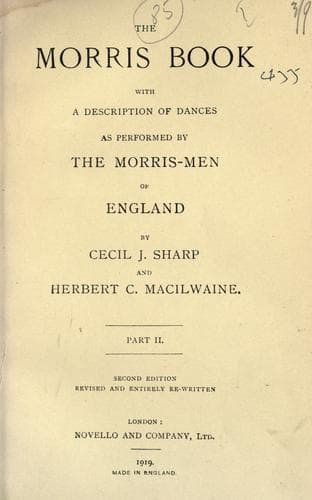 Tapa de The Morris book