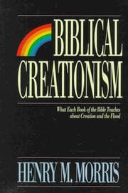 Tapa de Biblical creationism