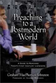 Tapa de Preaching to a Postmodern World