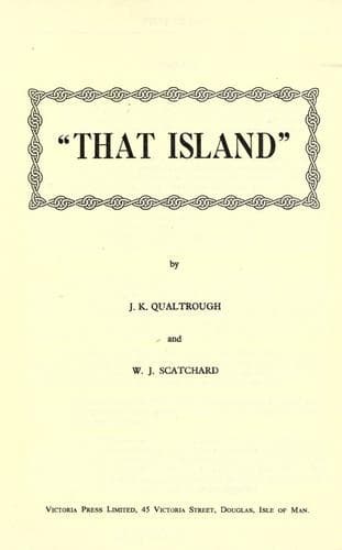 Tapa de "That island"