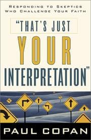 Tapa de That's Just Your Interpretation