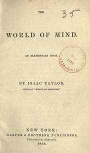 Tapa de The world of mind