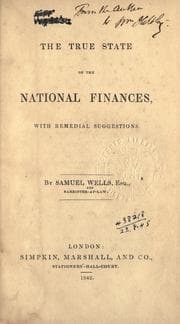 Tapa de The true state of the national finances