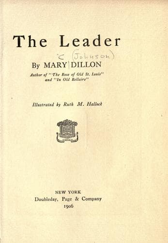 Tapa de The leader