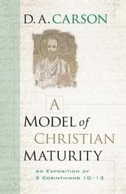 Tapa de A Model of Christian Maturity