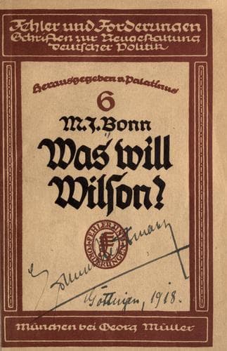 Tapa de Was will Wilson?